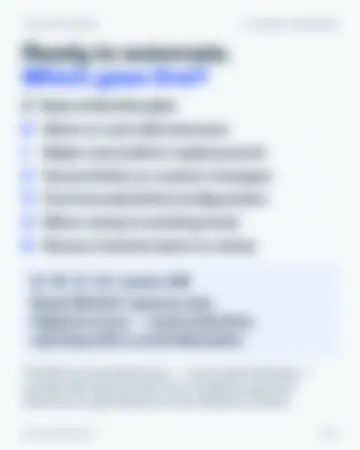 Page 5, blurred: score the ease, then rank. In the full guide.