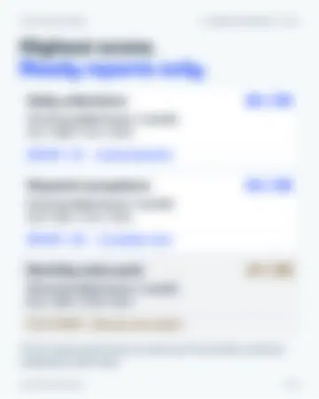 Page 6, blurred: a worked priority list. In the full guide.